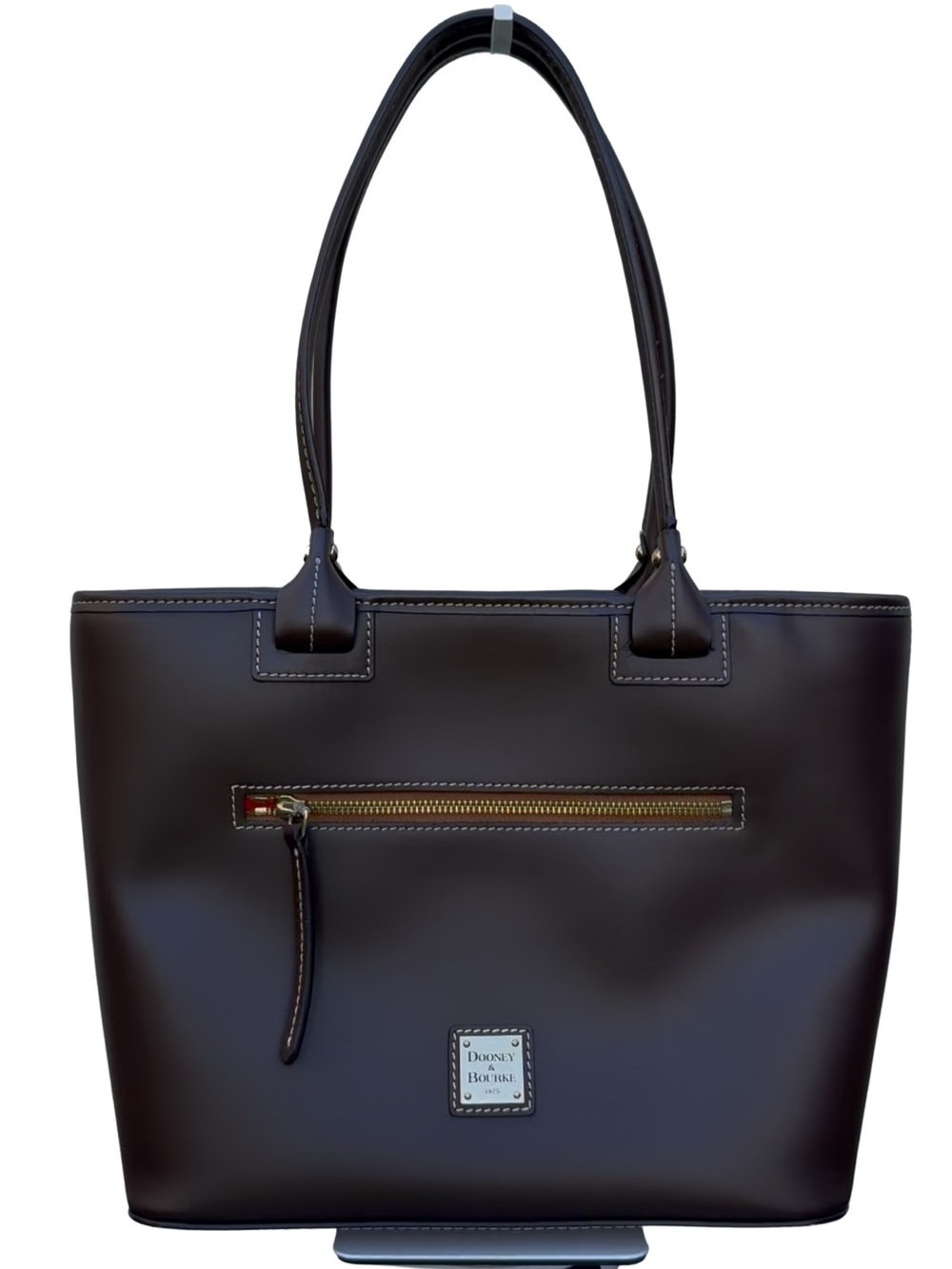 Dooney & Bourke Quincey Zip Tote Brown Tmoro